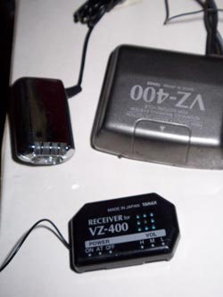 VZ-400 本体・発光部・レシーバー