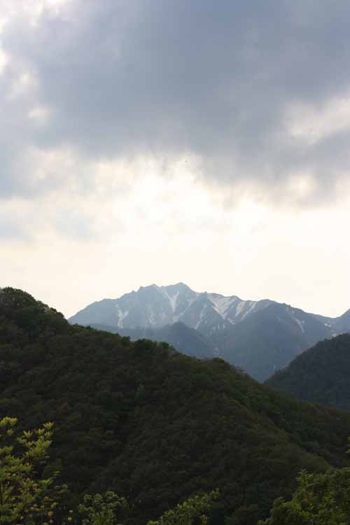 大山にて